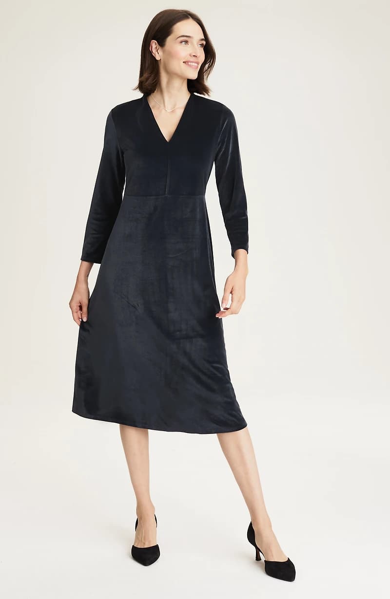 Wearever Velvet Knit Dress