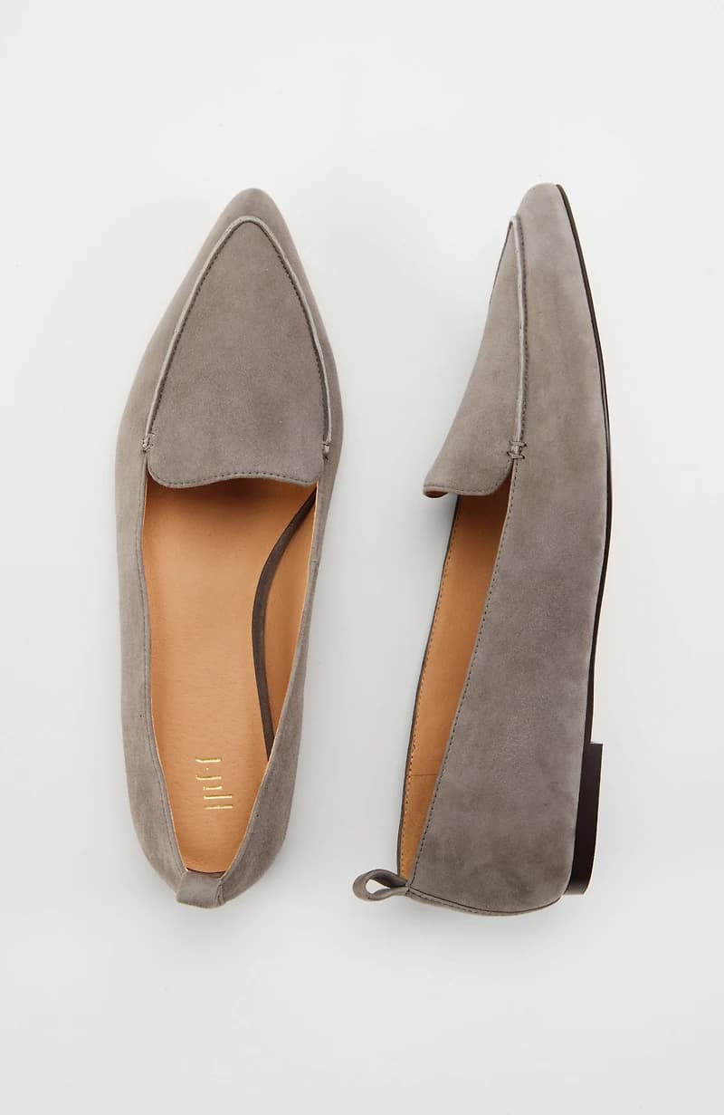 Bree Pointed-Toe Loafers