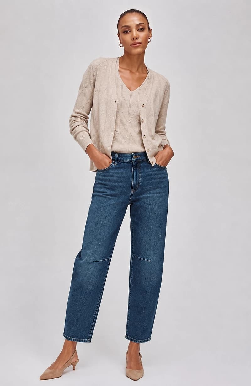 Barrel-Leg Jean