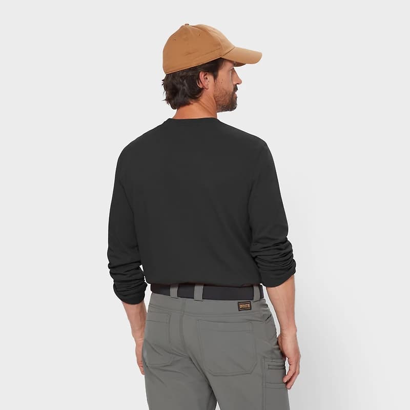 Men's Longtail T Slim Fit Long Sleeve Crew