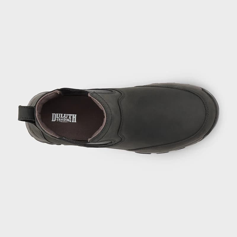 Men's Wild Boar Leather Pull-On Boots