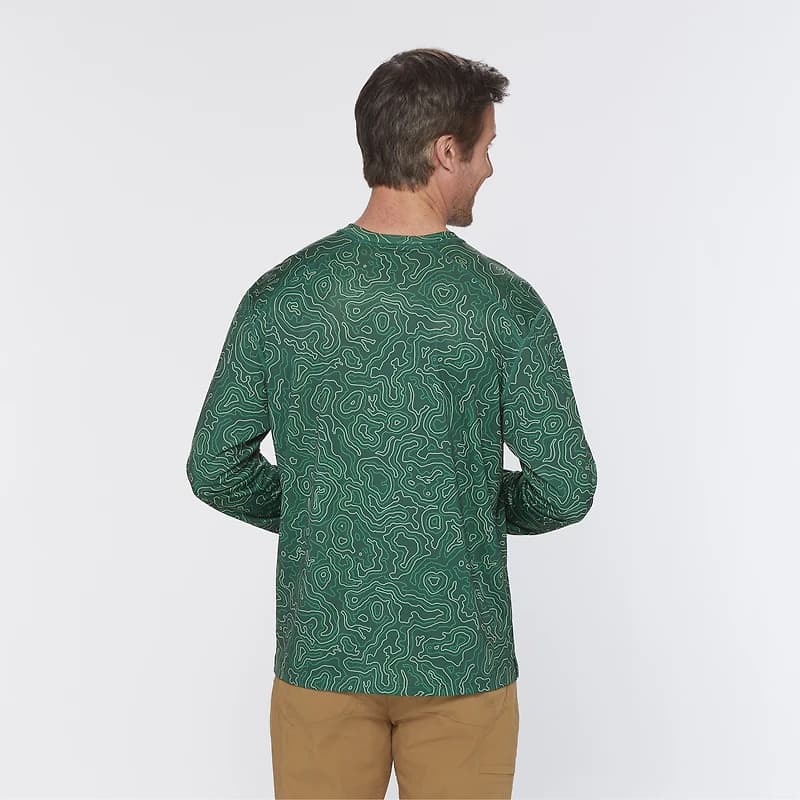 Men's AKHG Tun-Dry Relaxed Fit Long Sleeve Shirt