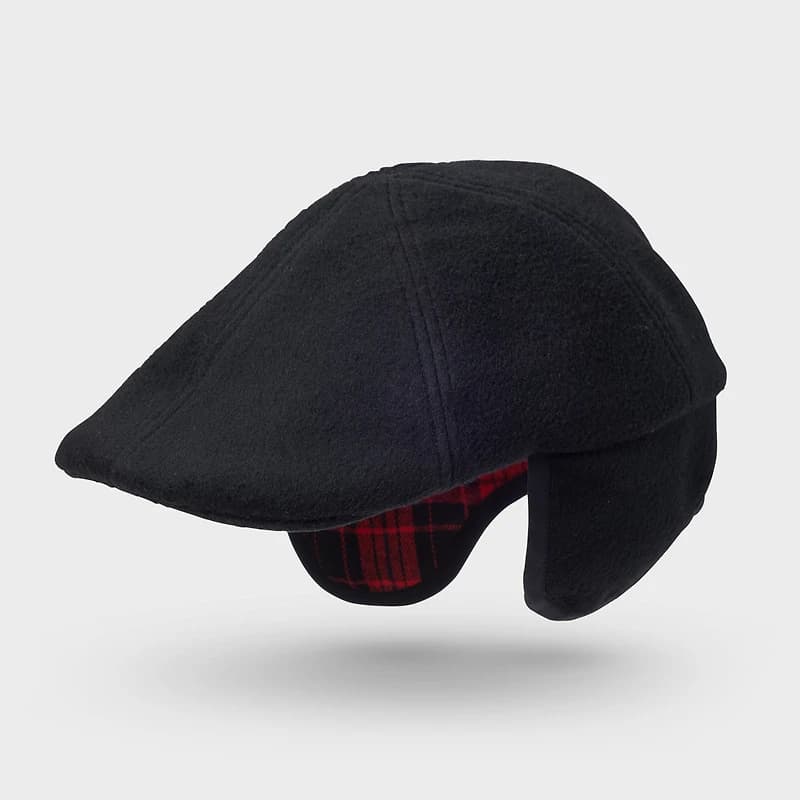 Men's Wool Earflap Driver's Cap