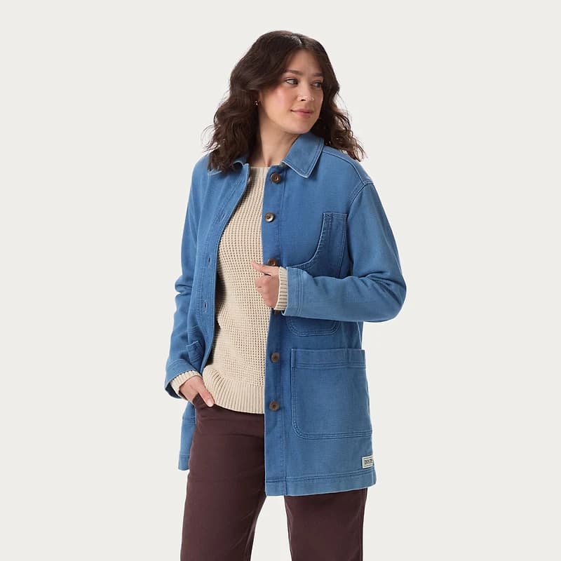 Women's Indigo Chore Duster