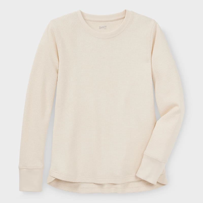 Women's Burly Thermal Long Sleeve Crew