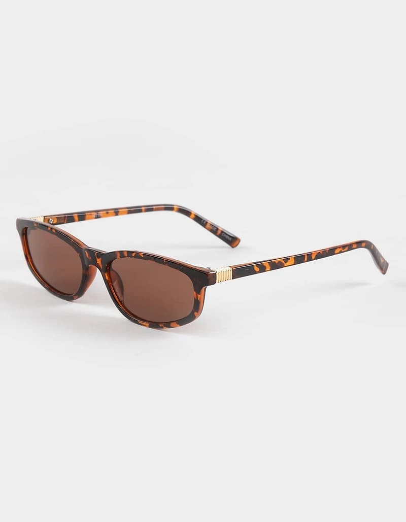 RSQ Rectangle Tortoiseshell Sunglasses - TORTOISE