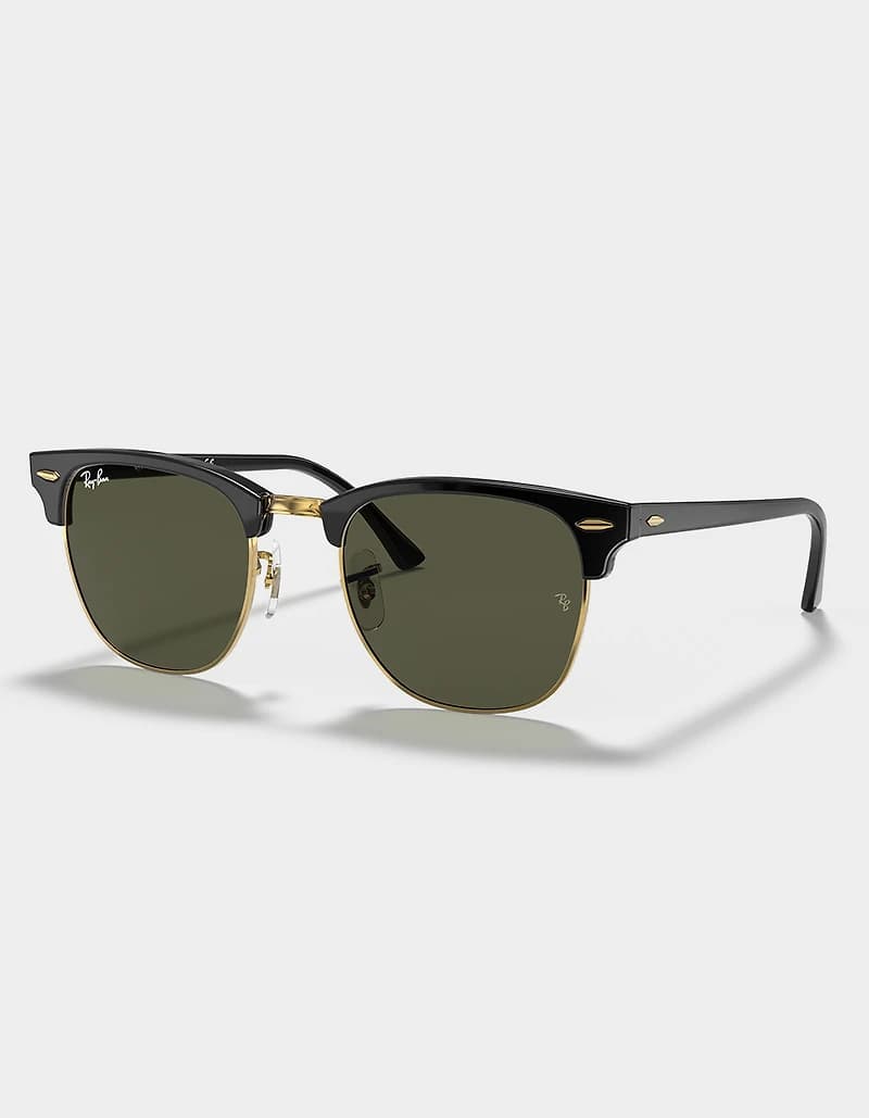 RAY-BAN Clubmaster Classic Sunglasses - BLACK