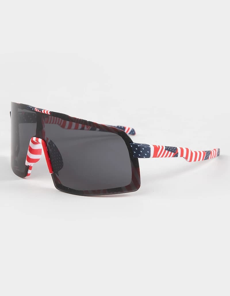RSQ Americana Shield Sunglasses - MULTI