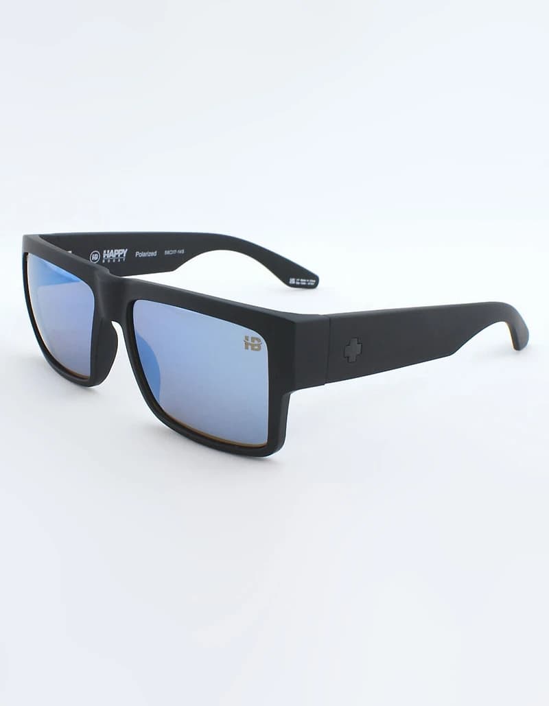SPY Cyrus Happy Boosted Polarized Sunglasses - MATTE BLACK