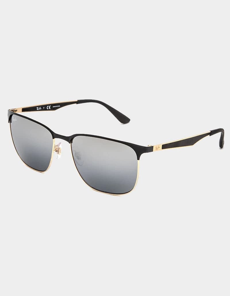 RAY-BAN Clubmaster Sunglasses - GOLD